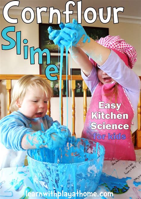 Cornflour And Shampoo Slime