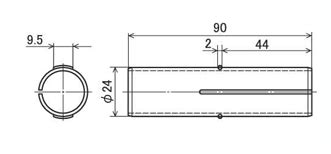 CREFORM Parts Pipe Connecting Metal Fitting EF-1006 65 / EF 1006A-90 ...
