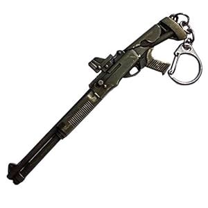 JHARJHAR Revolver Gun Key Chain (E) : Amazon.in: Fashion