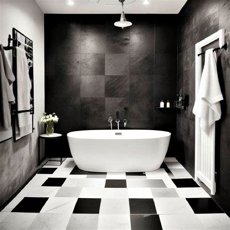 40 Black and White Bathroom Ideas for Your Inspiration