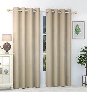 Buy Exporthub Premium Blackout Curtains 6 feet Long Set of 2 Piece ...