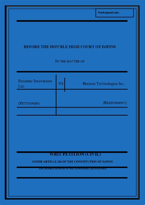 Writ Petition (Civil) - Dynamic Innovations Ltd. vs Horizon ...
