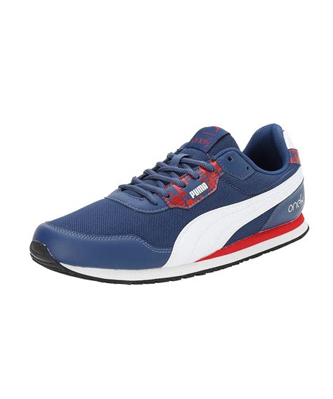 Buy Puma Mens Refuel one8, New Navy-White-High Risk Red, Sneaker - 7UK ...