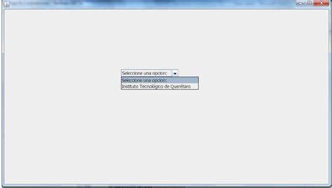 Combo Boxes Java 的图像结果