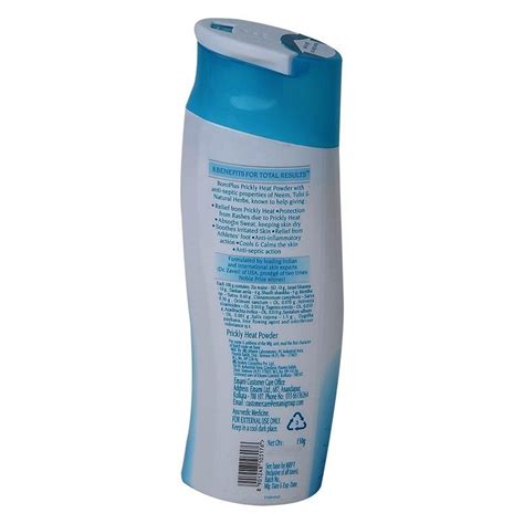 BoroPlus Prickly Heat Ice Cool Powder, 150 gm + 35 gm Extra Price, Uses ...