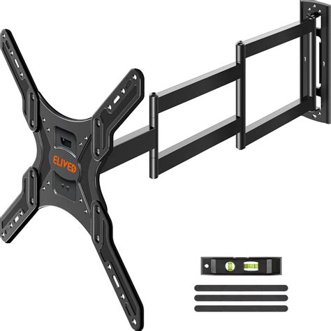 ELIVED Long Arm TV Wall Mount for Most 26-65 Inch TVs, 37.4 Inch Long ...