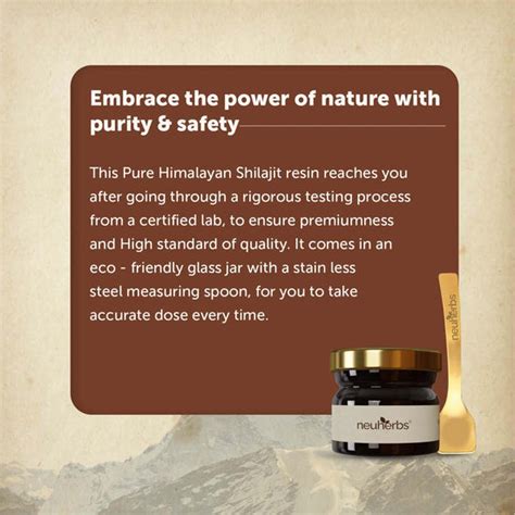 Buy Pure Himalayan Shilajit Resin for Strength & Stamina– Neuherbs