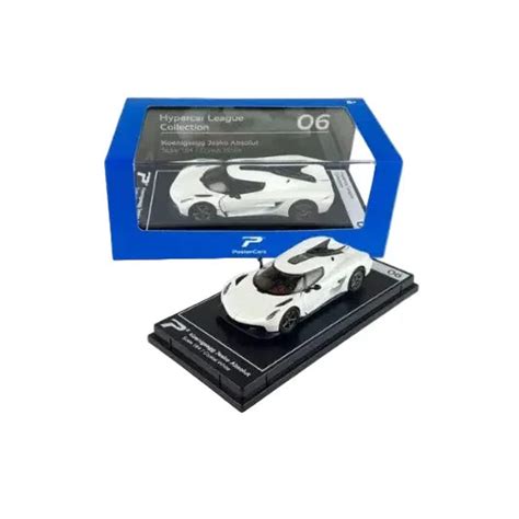 Koenigsegg Jesko Absolut, 1:64 Scale (White) | Buy Diecast Scale Models ...