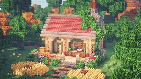 Image result for Flower Forest House Tutorial Minecraft