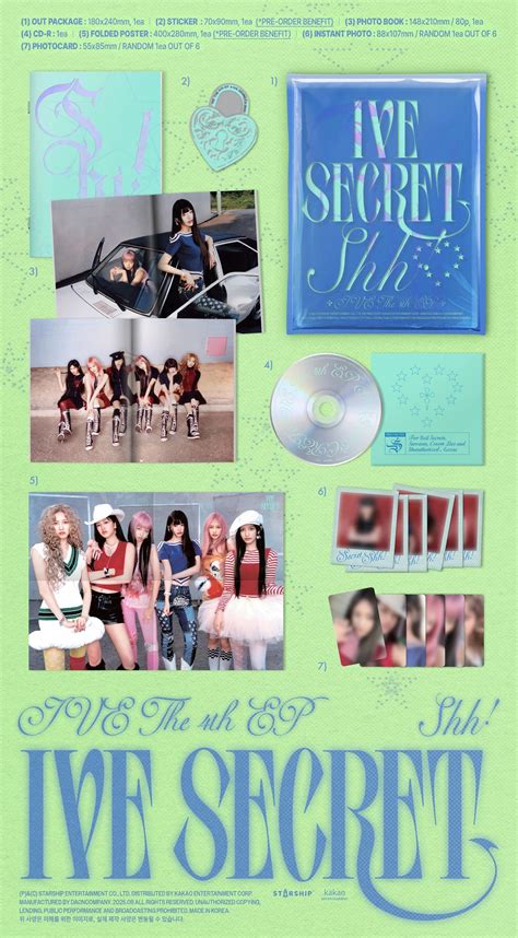 IVE 4th EP Album - IVE SECRET + WITHMUU Lucky Draw – Choice Music LA
