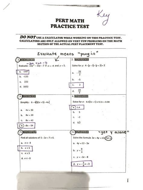 Image result for Pert Practice Questions