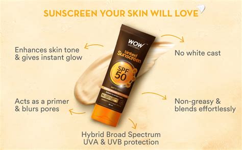 Tinted Sunscreen SPF 50 PA+++ with Hyaluronic Acid & Aloe Vera