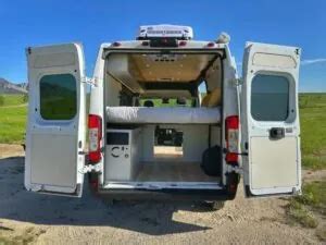 Image result for Van Conversion Promaster vs Transit