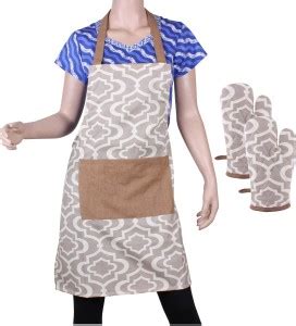 suam Brown Cotton Kitchen Linen Set - Buy suam Brown Cotton Kitchen ...
