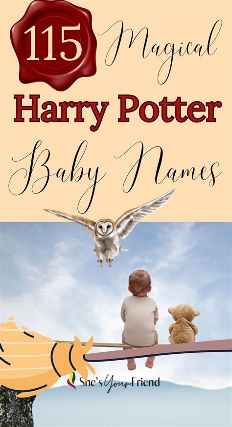 100 harry potter inspired baby names by hogwarts house – Artofit