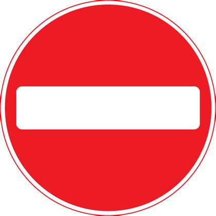 Image result for Red Signs Driving