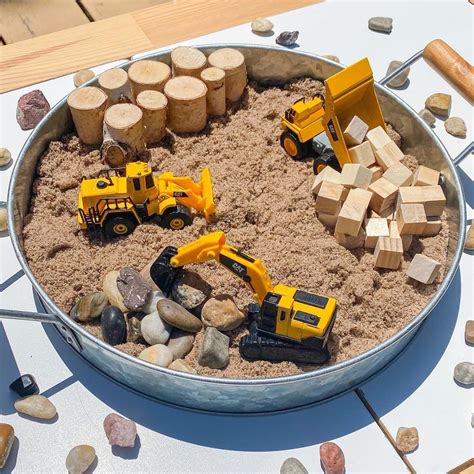 Bubbles and Belly Laughs on Instagram: “Kinetic Sand Construction • It ...