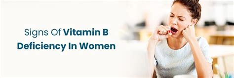 Identifying the Signs of Vitamin B Deficiency in Women