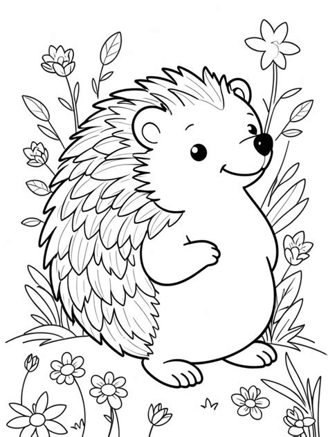 Best 20+ Printable Hedgehog Coloring Pages for Kids 🎨🦔 ...