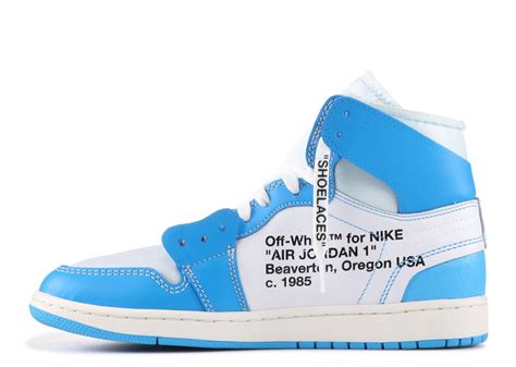 Air Jordan 1 Off White Blue Fake | Paul Smith