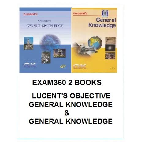 Lucent's Objective General Knowledge + General Knowledge ( Combo of 2 ...