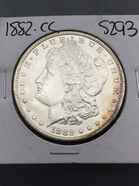 1882-CC Morgan Silver Dollar Brilliant Uncirculated 90% Silver ...