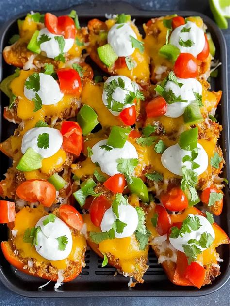 Bell Pepper Nachos: Irresistibly Delicious Stuffed Treats