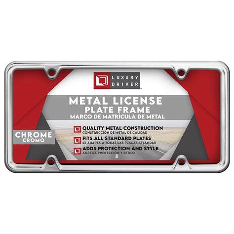 Wholesale Chrome License Plate Frames | Superior Car Wash Supply