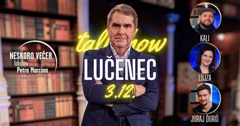 TalkShow Petra Marcina - Lučenec, Kino Apollo Lučenec, Pásztó, 3 ...