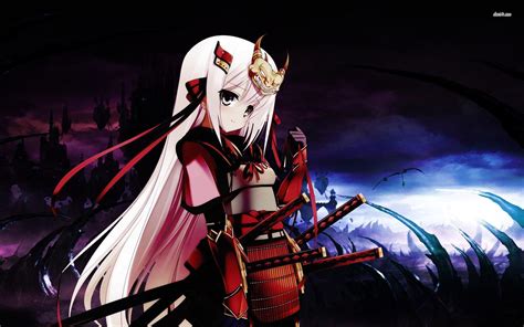 Anime Samurai Girl Wallpapers - Wallpaper Cave