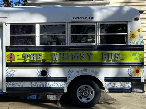 The Whimsy Bus - Flower Sale, Marysville Art League, July 9 2023 ...