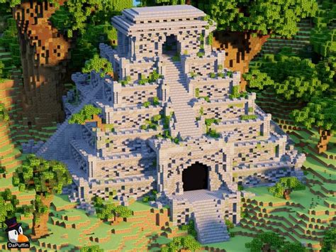 Image result for Building Aztec Temple Minecraft