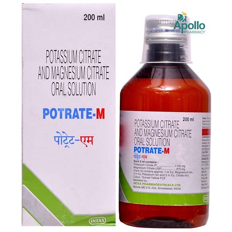 Potrate-M Oral Solution | Uses, Side Effects, Price | Apollo Pharmacy