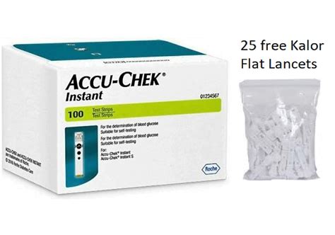 Buy ACCU-CHEK INSTANT 2 PACKS 50 TEST STRIPS + 1 PACK OF SOFTCLIX ...