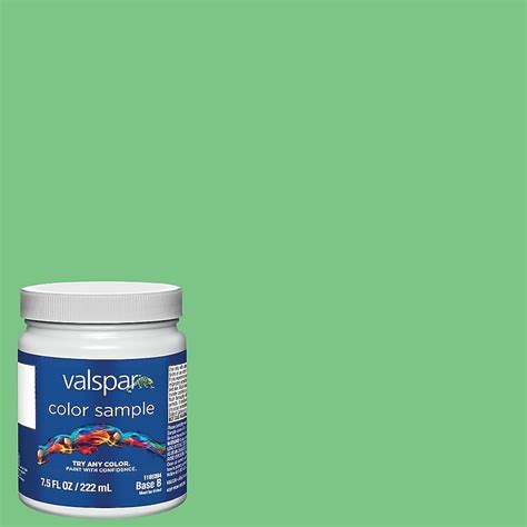 Valspar Green Shimmer 6004-10a Paint Sample (Half-pint) in the Paint ...