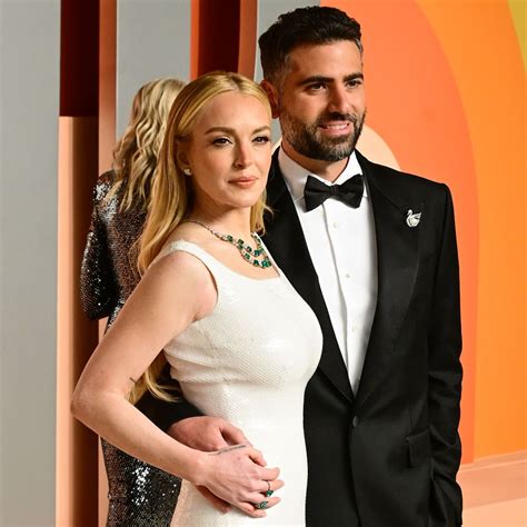 Oscars 2025: Lindsay Lohan & Bader Shammas' Rare Red Carpet Date Night
