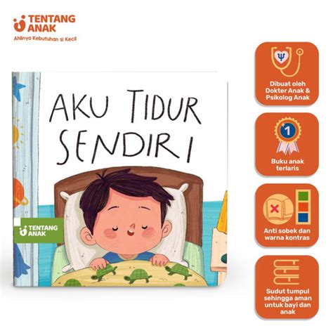 Jual Tentang Anak Board Book Aku Tidur Sendiri - Buku cerita anak - Kab ...
