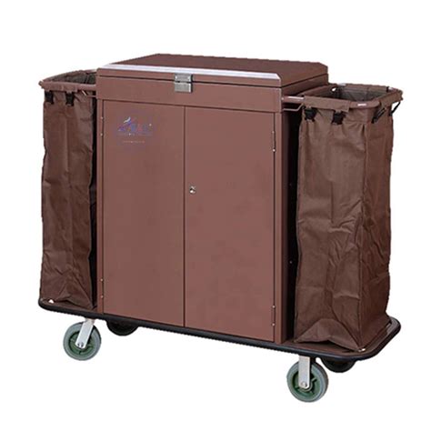 Buy Hotel Room Service Cleaning Trolley For Housekeeping