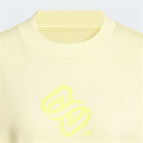 adidas LOVB Salt Lake Sweatshirt - Yellow | Free Shipping with adiClub