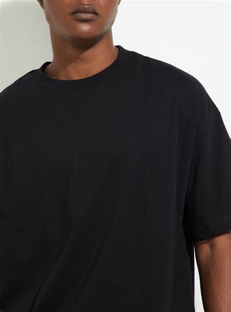 Buy URB_N Men Boxy Fit Solid T-shirt Online at just Rs. 399.0 ...