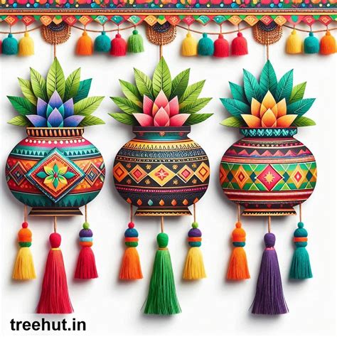 Free Kalash Cutouts, Bulletin Board Accents Printables for Diwali ...