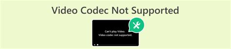 Image result for Video Codec Not Supported On DVD Player