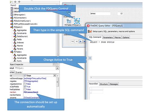 Image result for SQL Code in Delphi