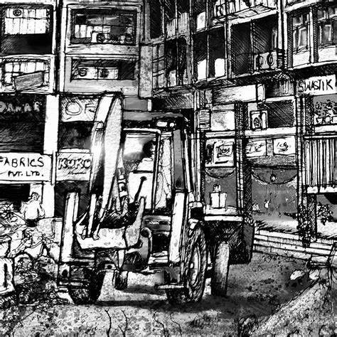 Jaidev Tripathy: The Brutalist Bazaar (Nehru Place) – Red Earth