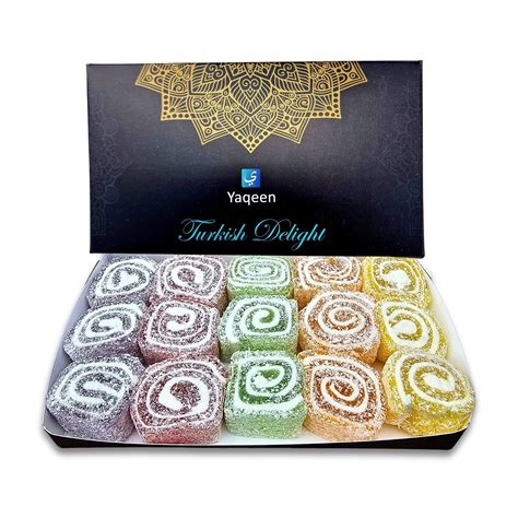Turkish Delight Fruit Swirl Handcrafted Assorted Deluxe Mix Lokum ...