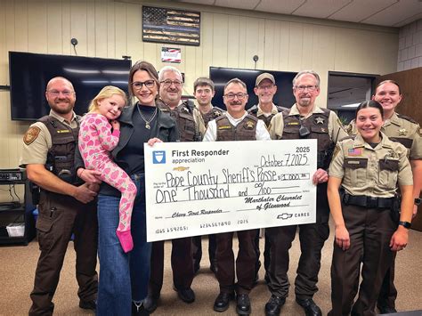 Pope Posse donation - Pope County Tribune