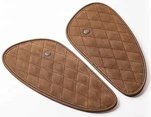 Genuine Suede Leather Motorcycle Tank Knee Pads/Tank Grip for Scratch ...