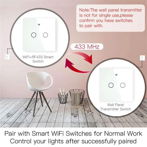 MOES RF433 Smart Wireless Transmitter | Concept Kart
