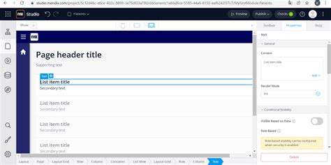 Mendix Tutorial 的图像结果