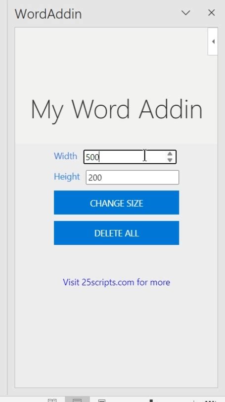 Image result for Microsoft Word JavaScript API